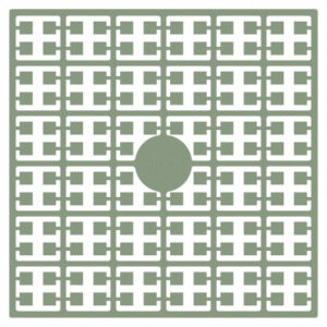 Pixelhobby Midi Pärlor 409 Grågrön 2x2mm - 140 pixels