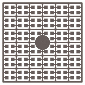 Pixelhobby Midi Pärlor 483 Mörk Mocka 2x2mm - 140 pixels