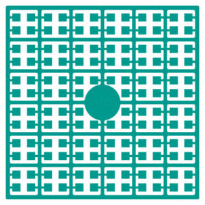 Pixelhobby Midi Pärlor 499 Extra mörk Sjögrön 2x2mm - 140 pixels