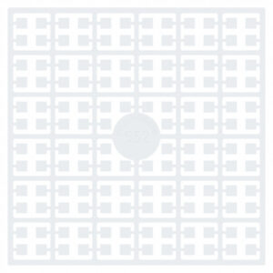 Pixelhobby Midi Pärlor 552 Snövit 2x2mm - 140 pixels