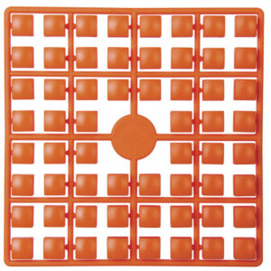 Pixelhobby XL Pärlor 224 Ljus Orange röd 5x5mm - 60 pixels