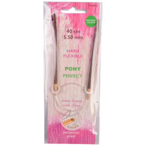 Pony Perfect Rundstickor Trä 40cm 5,50mm / 23.6in US9