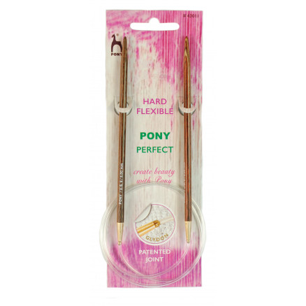 Pony Perfect Rundstickor Trä 60cm 9,00mm / 23.6in US13