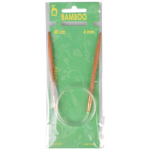 Pony Rundstickor Bambu 40cm 6,00mm / 15.7in US 10