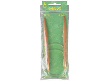 Pony Rundstickor Bambu 80cm 9,00mm / 31.5in US 13