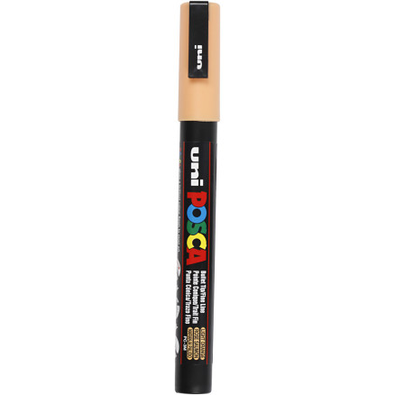 Posca Marker , nr. PC-3M, spets 0,9-1,3 mm, Fine, pale orange, 1 st.