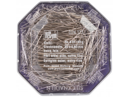 Prym Knappnålar 30 x 0,6 mm - 50 gr.