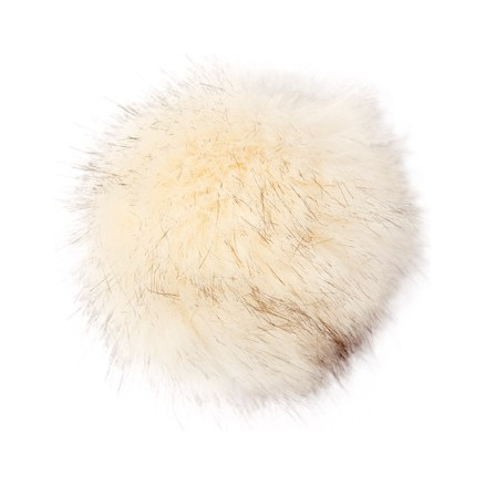 Rico Pompom Tofs Akryl Mix Natur 10 cm