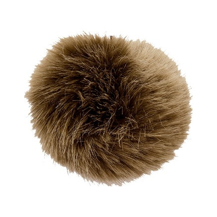 Rico Pompon Tofs Akryl Oliv 10 cm