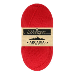 Scheepjes Arcadia Solid Garn 808 Red Beach