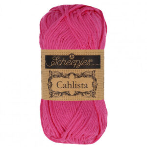 Scheepjes Cahlista Garn Unicolor 114 Shocking Pink
