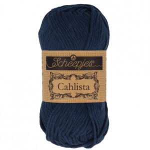 Scheepjes Cahlista Garn Unicolor 124 Ultramarine