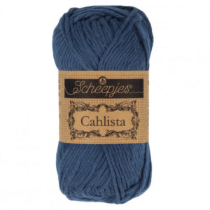 Scheepjes Cahlista Garn Unicolor 164 Light Navy
