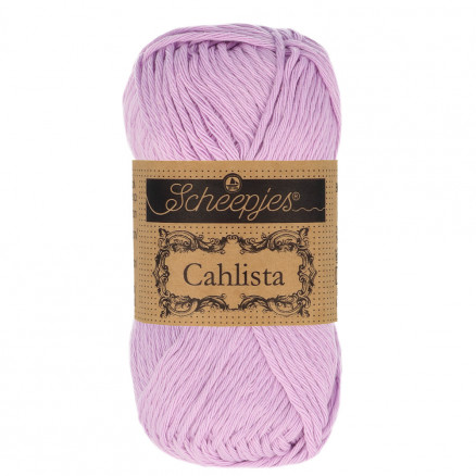 Scheepjes Cahlista Garn Unicolor 226 Light Orchid