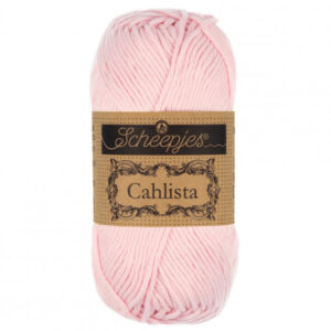 Scheepjes Cahlista Garn Unicolor 238 Powder Pink