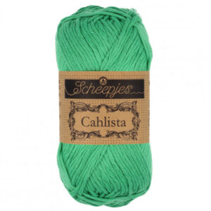 Scheepjes Cahlista Garn Unicolor 241 Parrot Green