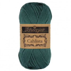 Scheepjes Cahlista Garn Unicolor 244 Spruce