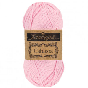 Scheepjes Cahlista Garn Unicolor 246 Icy Pink