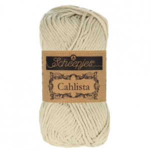 Scheepjes Cahlista Garn Unicolor 248 Champagne