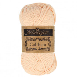 Scheepjes Cahlista Garn Unicolor 255 Nude