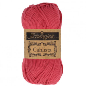 Scheepjes Cahlista Garn Unicolor 258 Rosewood