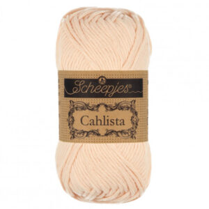 Scheepjes Cahlista Garn Unicolor 263 Petal Peach