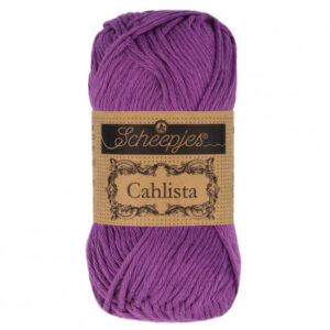 Scheepjes Cahlista Garn Unicolor 282 Ultra Violet