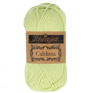 Scheepjes Cahlista Garn Unicolor 392 Lime Juice