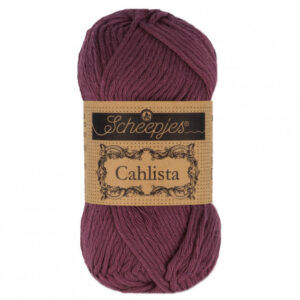 Scheepjes Cahlista Garn Unicolor 394 Shadow Purple