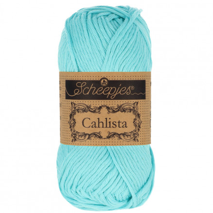 Scheepjes Cahlista Garn Unicolor 397 Cyan