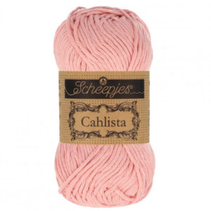 Scheepjes Cahlista Garn Unicolor 408 Old Rose