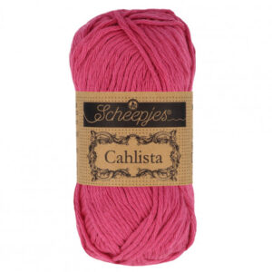Scheepjes Cahlista Garn Unicolor 413 Cherry