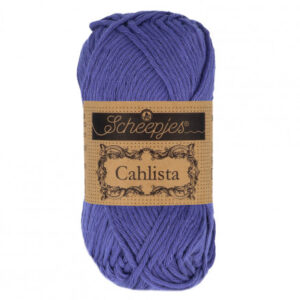 Scheepjes Cahlista Garn Unicolor 508 Deep Amethyst