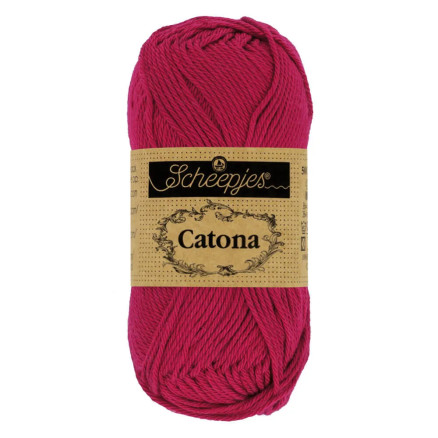 Scheepjes Catona Garn 192 Scharlakansröd - 10g