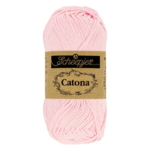 Scheepjes Catona Garn 238 Puder Rosa - 25g