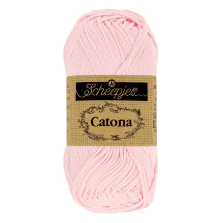 Scheepjes Catona Garn 238 Puder Rosa - 25g