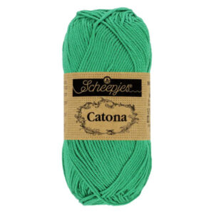 Scheepjes Catona Garn 241 Papegoja Grön - 10g