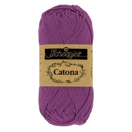 Scheepjes Catona Garn 282 Ultraviolett - 25g