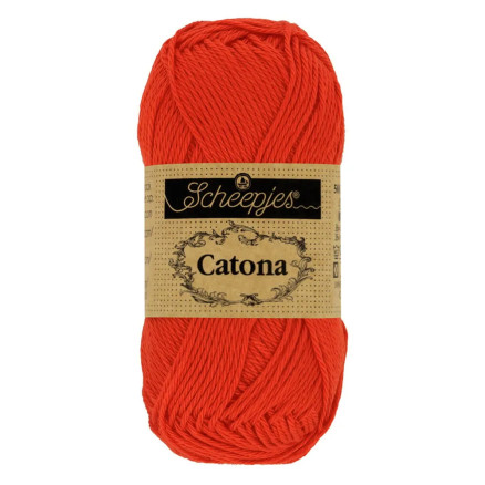 Scheepjes Catona Garn 390 Poppy Rose - 10g