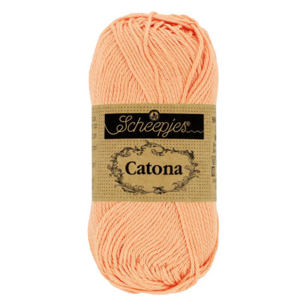 Scheepjes Catona Garn 414 Vintage Peach - 10g