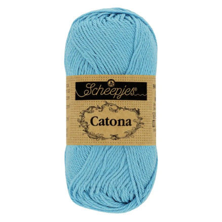 Scheepjes Catona Garn 510 Himmelsblå - 25g