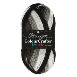 Scheepjes Colour Crafter Parade Garn 408 Grå Blend