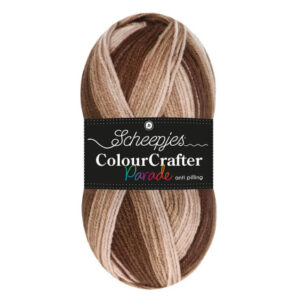 Scheepjes Colour Crafter Parade Garn 409 Brun Blend