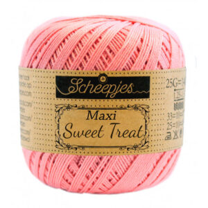 Scheepjes Maxi Sweet Treat Garn Unicolor 409 Soft Rosa