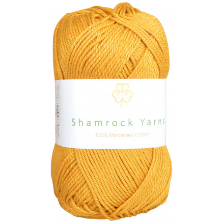 Shamrock Yarns Mercerised Cotton 190 Senap