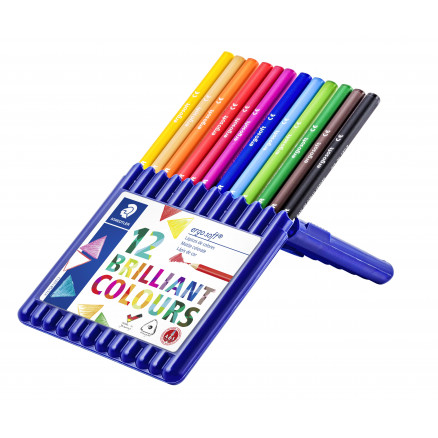 Staedtler Ergosoft färgpennor Ass. färger - 12 st.