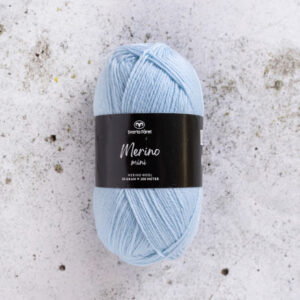 Svarta Fåret Merino Mini Garn 112 Isdrottning