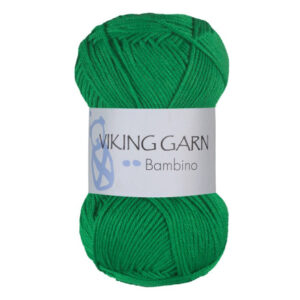 Viking Garn Bambino 435 - Äpple Grön