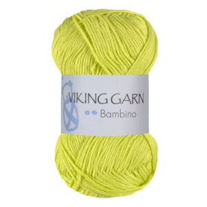 Viking Garn Bambino 437 - Gulgrön