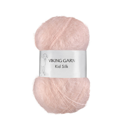 Viking Garn Kid-Silk 361 Puderrosa